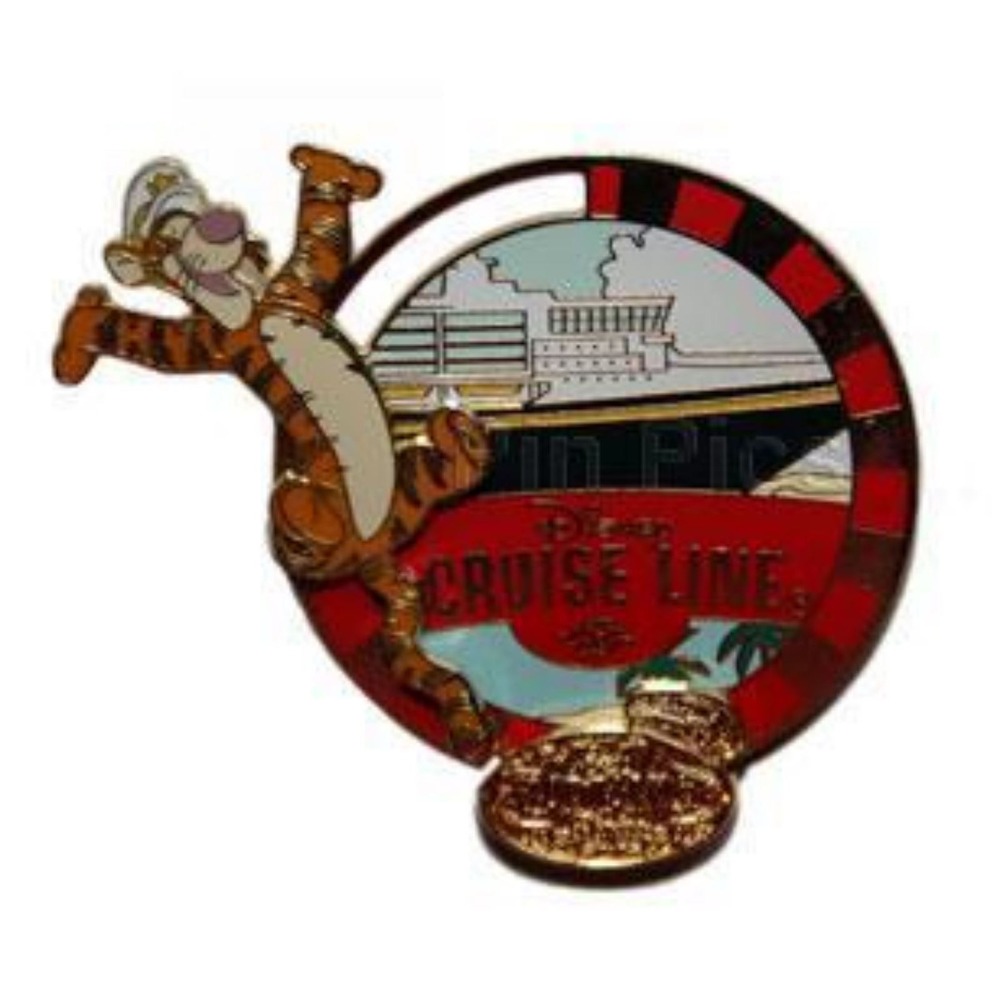 Disney Pin Tigger Winnie Pooh DCL Captain's Choice‎ November 2004 LE 1000 34702